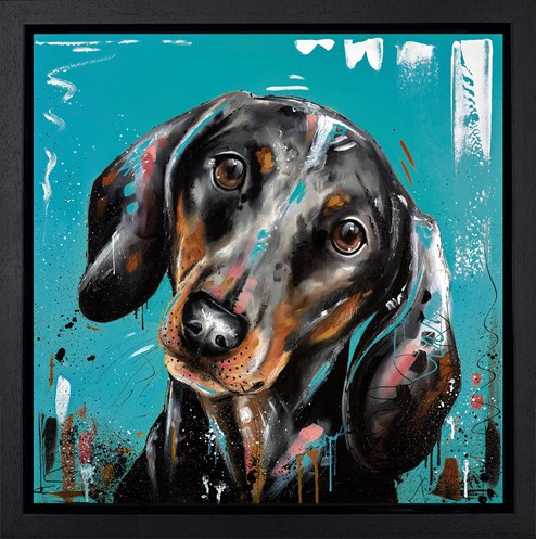 The Faithful Friend by Samantha Ellis - Framed Box Canvas
